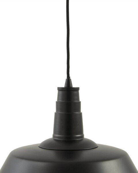 Lampa wisząca Laylan Lindby, możliwość ściemniania, czarny, salon / jadalnia, metal, nowoczesny