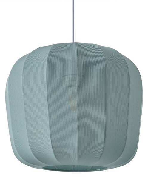 Lampa wisząca Helin Lindby, możliwość ściemniania, niebieski, salon / jadalnia, tkanina / materiał / jedwab, nowoczesny