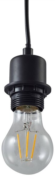Lampa wisząca Helin Lindby, możliwość ściemniania, kremowy / amber, salon / jadalnia, tkanina / materiał / jedwab, nowoczesny
