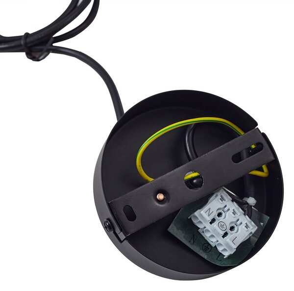 Lampa wisząca Helin Lindby, możliwość ściemniania, kremowy / amber, salon / jadalnia, tkanina / materiał / jedwab, nowoczesny