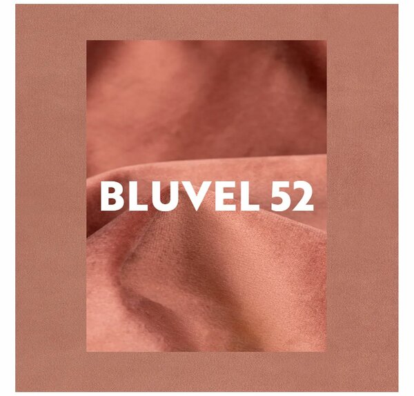 Fotel biurowy ROSE VELVET, staroróżowy