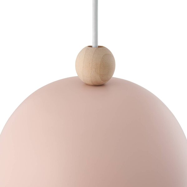 Nordlux Lampa wisząca Gaston, możliwość ściemniania, fioletowy / różowy / bladoróżowy, salon / jadalnia, metal, skandynawski