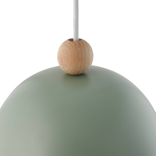 Nordlux Lampa wisząca Gaston, możliwość ściemniania, zielony, salon / jadalnia, metal, skandynawski
