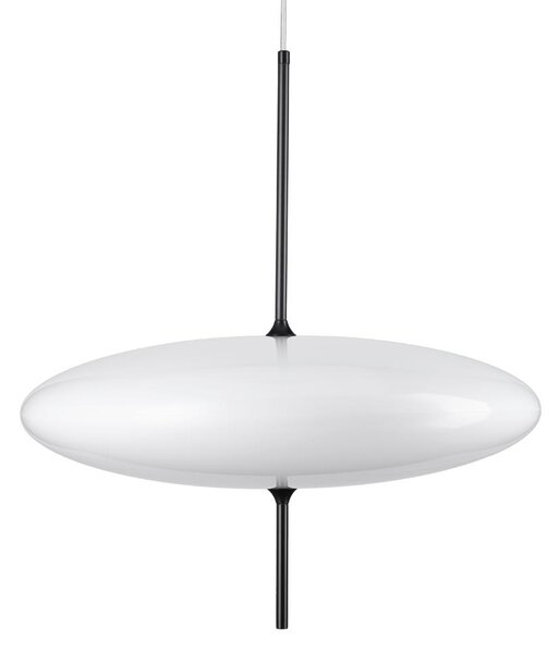 Owalna lampa wisząca nad okrągły stół - Piatto