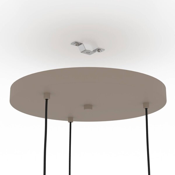 EGLO Lampa wisząca Romazzina, możliwość ściemniania, kremowy / amber, salon / jadalnia, metal, nowoczesny