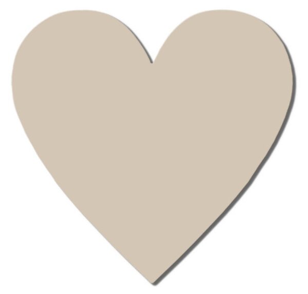 Biały regał dla dziewczynki HEART