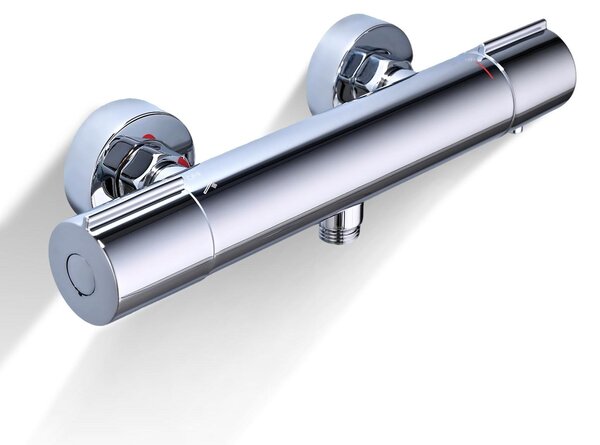 Bateria prysznicowa z termostatem – chromowana – dla komfortowego użytkowania