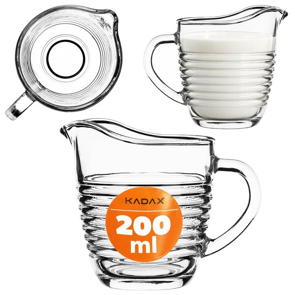 Dzbanek do mleka i śmietanki Sutri 200 ml paski