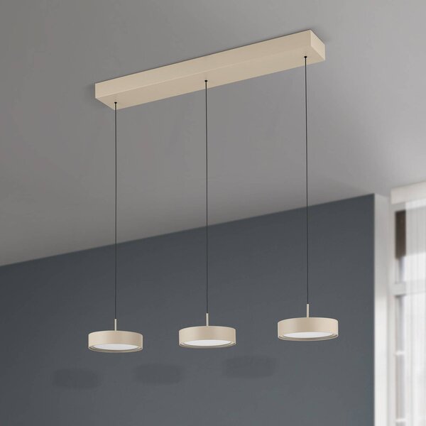 ORION Lampa wisząca Teide, możliwość ściemniania, zielony, salon / jadalnia, metal, nowoczesny