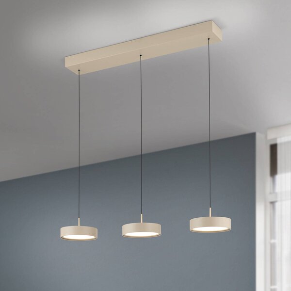 ORION Lampa wisząca Teide, możliwość ściemniania, zielony, salon / jadalnia, metal, nowoczesny
