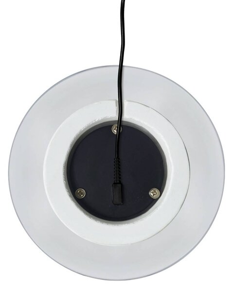 DFTP by Nordlux Lampa stołowa LED Glossy mini, możliwość ściemniania, biały / opal, salon / jadalnia, kamień, nowoczesny