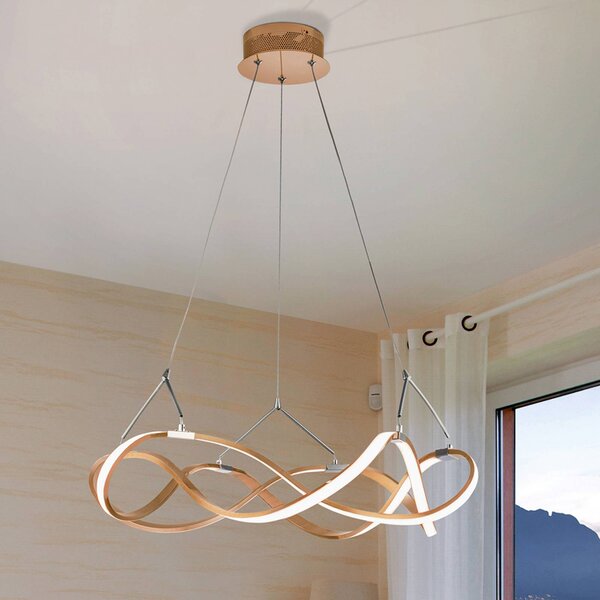 Schuller Valencia Lampa wisząca Molly, chromowy / srebrny, kuchnia, aluminium, nowoczesny