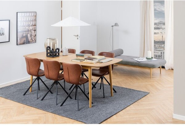 Rozkładany stół z blatem w dekorze dębu 180x90 cm Montreux – Actona