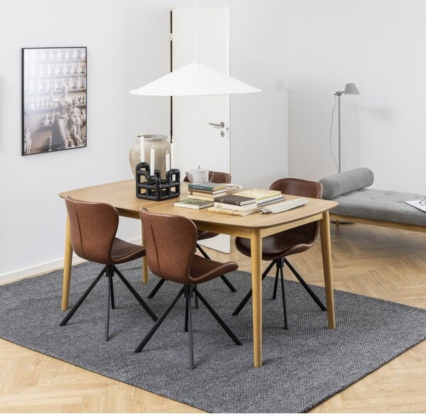 Rozkładany stół z blatem w dekorze dębu 180x90 cm Montreux – Actona