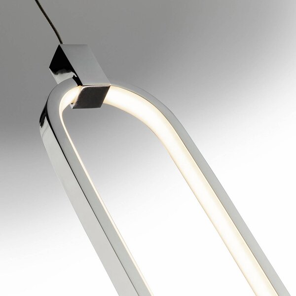 Schuller Valencia Lampa wisząca Colette, chromowy / srebrny, kuchnia, aluminium, nowoczesny