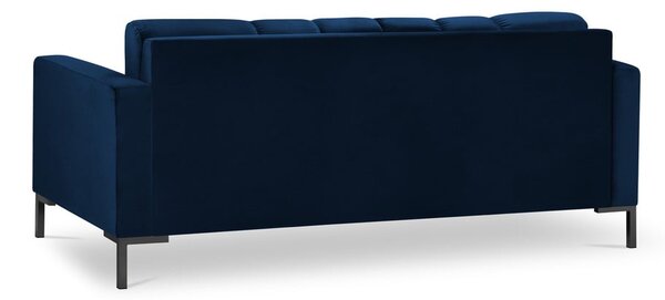 Ciemnoniebieska aksamitna sofa Cosmopolitan Design Bali
