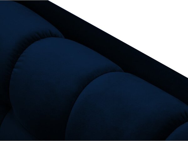 Ciemnoniebieska aksamitna sofa Cosmopolitan Design Bali