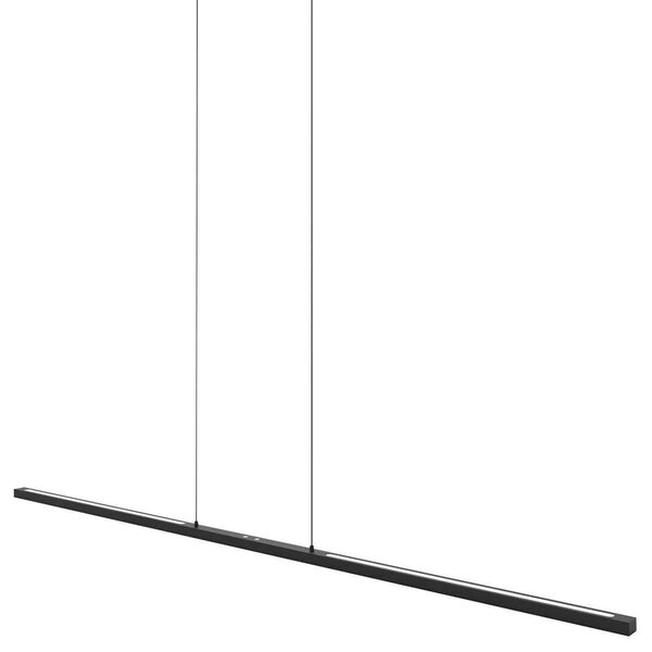 Steinhauer Lampa wisząca Bande, możliwość ściemniania, czarny, salon / jadalnia, metal, nowoczesny