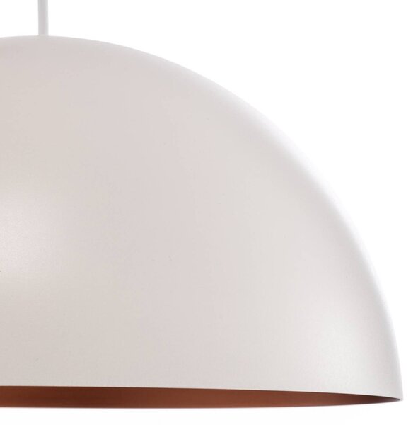 BEGA Lampa wisząca Studio Line 50996/50993, możliwość ściemniania, biały / opal, salon / jadalnia, aluminium