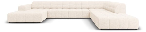 Kremowy narożnik (prawostronny/w kształcie litery U) Chicago – Cosmopolitan Design