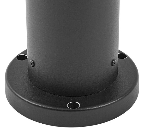 Lampa ogrodowa stojąca Dangan Lindby, możliwość ściemniania, biały / opal, szkło, nowoczesny