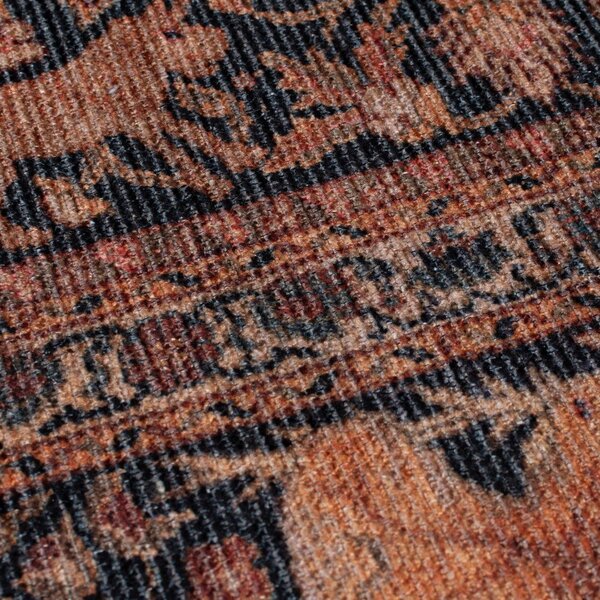 Bordowy dywan odpowiedni do prania 152x230 cm Nico Global – Flair Rugs