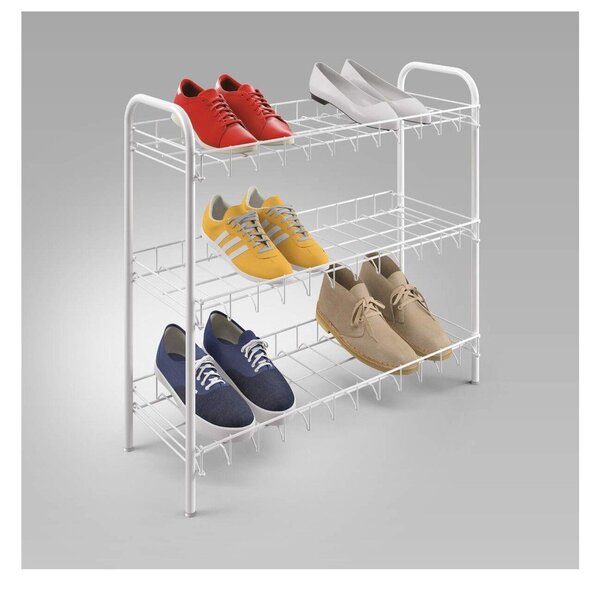 3-poziomowy regał na buty Metaltex Shoe Rack