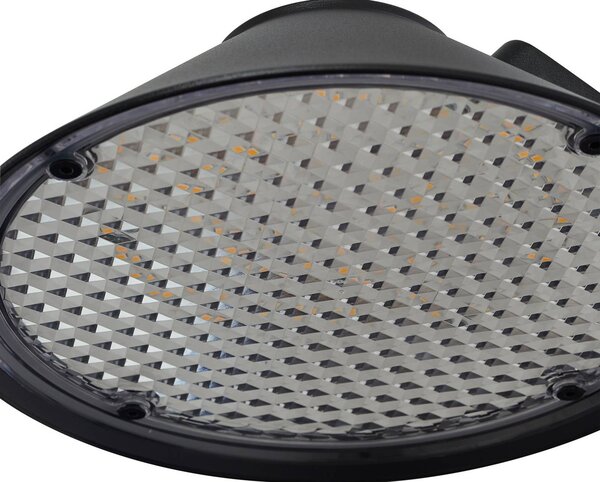 Lampa zewnętrzna z czujnikiem ruchu Capelo Lindby, czarny, aluminium, nowoczesny