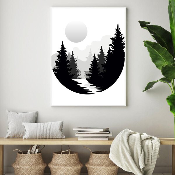 Plakat - Las (A4)