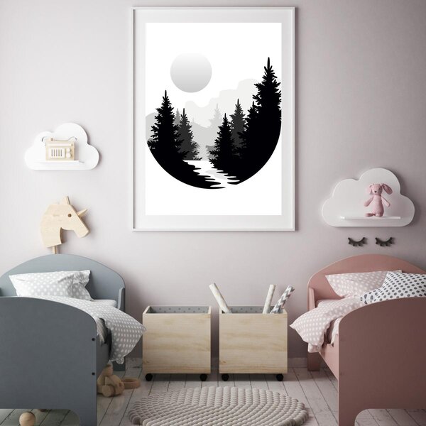 Plakat - Las (A4)