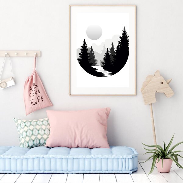 Plakat - Las (A4)