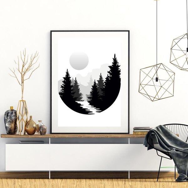 Plakat - Las (A4)