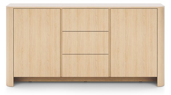 Komoda Sorrenti 168 cm z szufladami - dąb vicenza