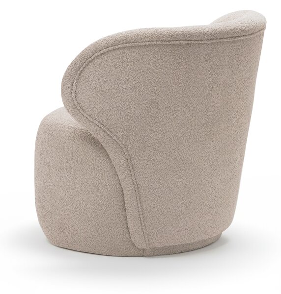 Fotel wypoczynkowy Cocoon - beżowa boucle Catch Me 02