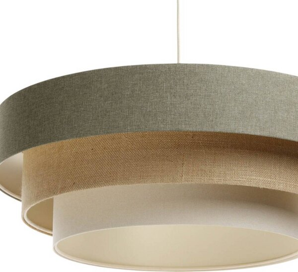 Lampa wisząca Triniti Maco Design, możliwość ściemniania, zielony, salon / jadalnia, tkanina / materiał / jedwab