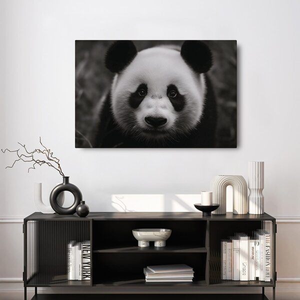 Obraz urocza panda w naturze