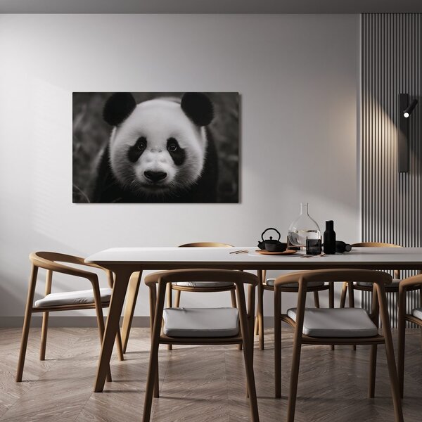 Obraz urocza panda w naturze
