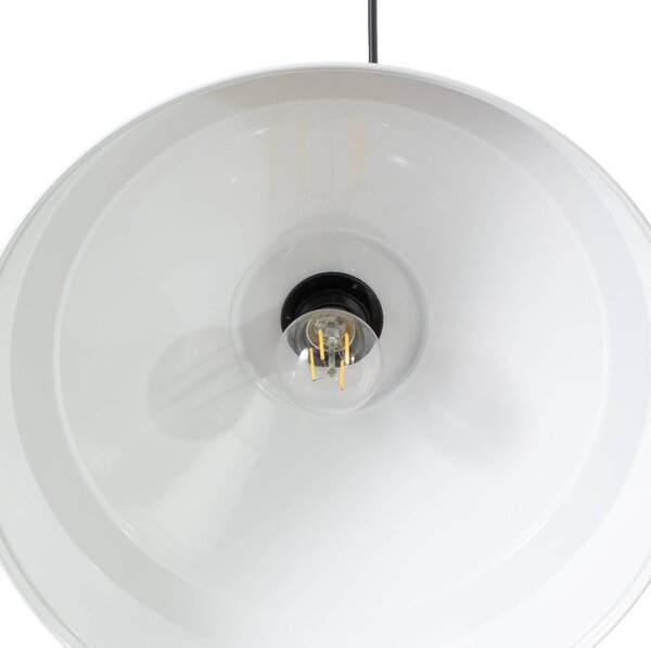 Lampa wisząca Augusta ROYALTECH, możliwość ściemniania, aluminiowy / szary / cynkowy, salon / jadalnia, metal, vintage