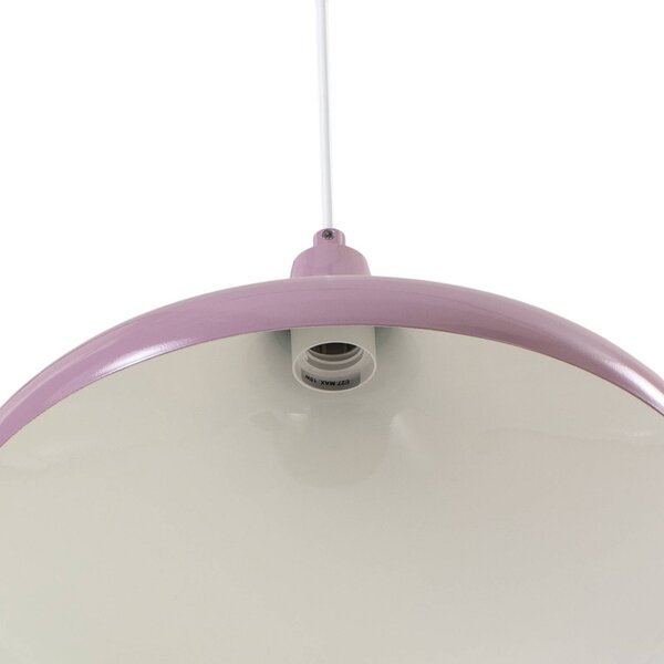 Lampa wisząca Claus ROYALTECH, możliwość ściemniania, fioletowy / różowy / bladoróżowy, salon / jadalnia, metal