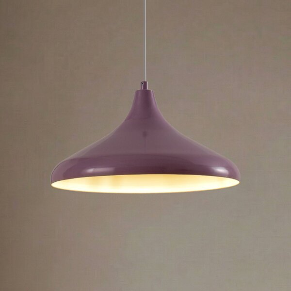 Lampa wisząca Claus ROYALTECH, możliwość ściemniania, fioletowy / różowy / bladoróżowy, salon / jadalnia, metal
