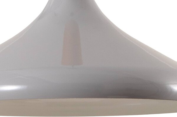 Lampa wisząca Chris ROYALTECH, możliwość ściemniania, aluminiowy / szary / cynkowy, salon / jadalnia, metal