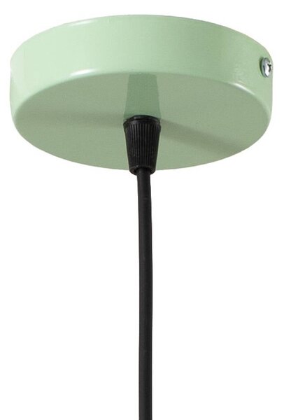 Lampa wisząca Chris ROYALTECH, możliwość ściemniania, zielony, salon / jadalnia, metal