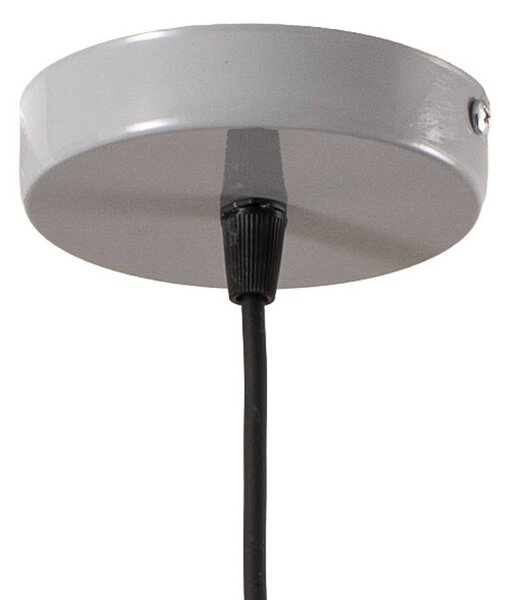 Lampa wisząca Chris ROYALTECH, możliwość ściemniania, aluminiowy / szary / cynkowy, salon / jadalnia, metal