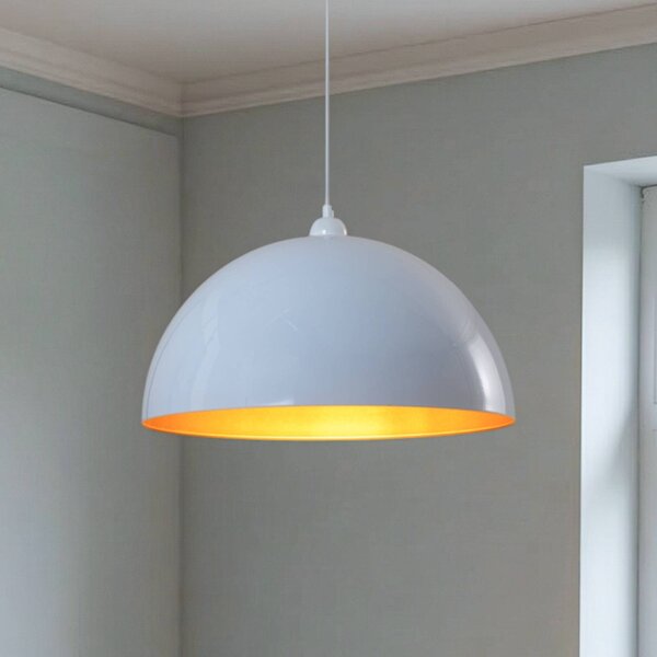 Lampa wisząca Lipeo ROYALTECH, możliwość ściemniania, biały / opal, salon / jadalnia, metal