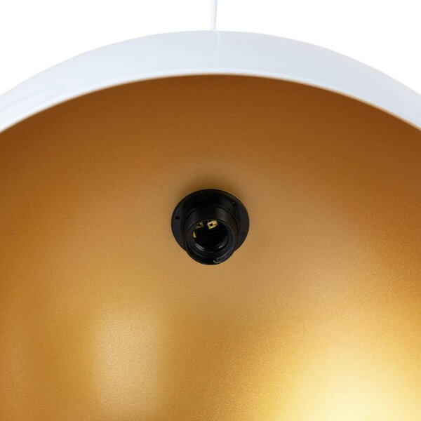 Lampa wisząca Lipeo ROYALTECH, możliwość ściemniania, biały / opal, salon / jadalnia, metal