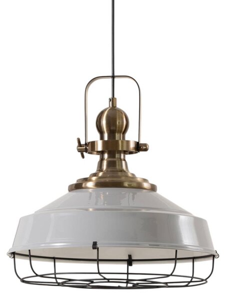 Lampa wisząca Astel ROYALTECH, możliwość ściemniania, aluminiowy / szary / cynkowy, salon / jadalnia, metal, industrialny