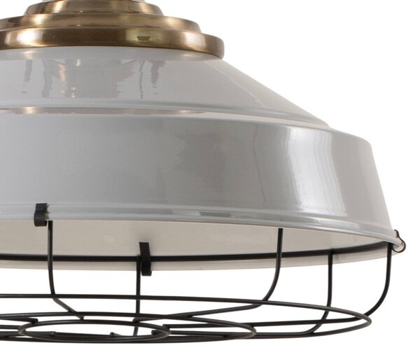 Lampa wisząca Astel ROYALTECH, możliwość ściemniania, aluminiowy / szary / cynkowy, salon / jadalnia, metal, industrialny