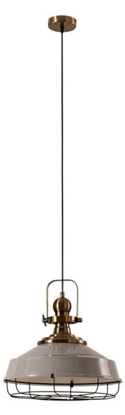 Lampa wisząca Astel ROYALTECH, możliwość ściemniania, aluminiowy / szary / cynkowy, salon / jadalnia, metal, industrialny