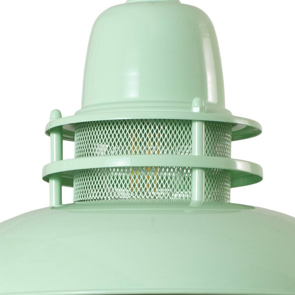 Lampa wisząca Lorenz ROYALTECH, możliwość ściemniania, zielony, salon / jadalnia, metal, vintage