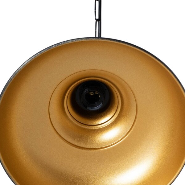 Lampa wisząca Nota ROYALTECH, możliwość ściemniania, czarny, salon / jadalnia, metal, vintage